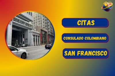 Cita consulado colombiano en Citas San Francisco