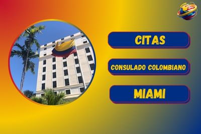 Cita consulado colombiano en Miami