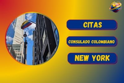 Cita consulado colombiano en New York